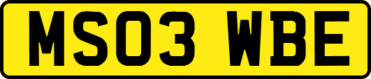 MS03WBE