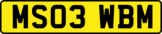 MS03WBM