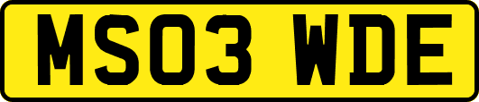 MS03WDE