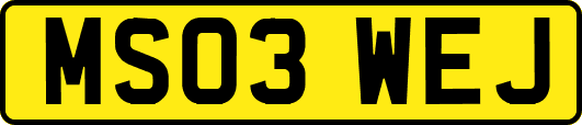 MS03WEJ