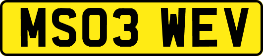 MS03WEV