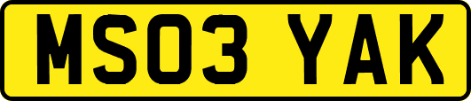 MS03YAK