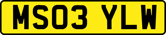 MS03YLW