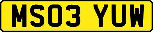 MS03YUW