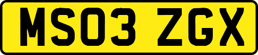 MS03ZGX
