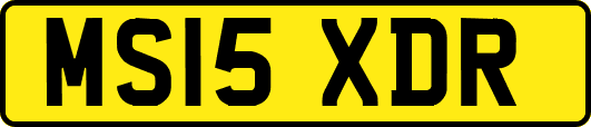 MS15XDR