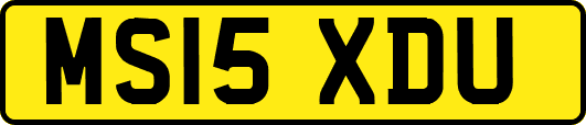 MS15XDU