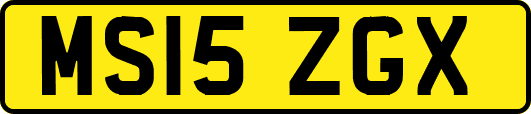 MS15ZGX