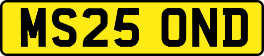 MS25OND