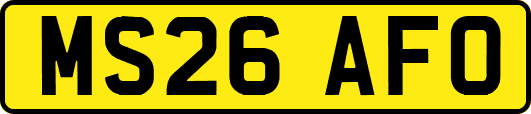 MS26AFO