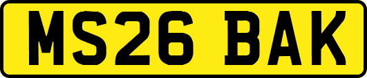 MS26BAK