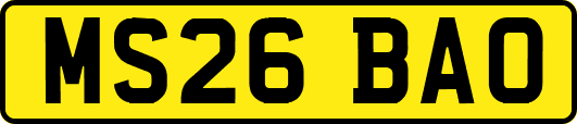 MS26BAO