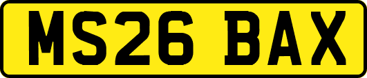MS26BAX
