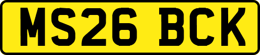 MS26BCK