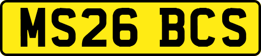 MS26BCS