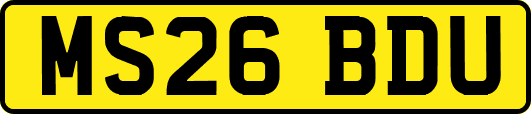 MS26BDU