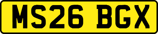 MS26BGX