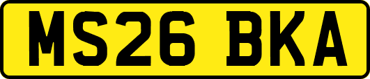 MS26BKA