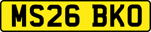 MS26BKO