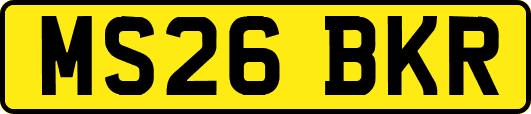 MS26BKR