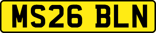 MS26BLN