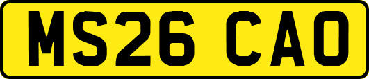MS26CAO