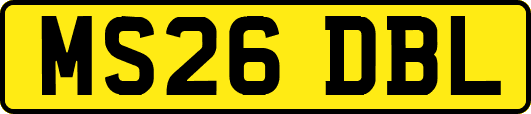 MS26DBL