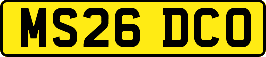 MS26DCO