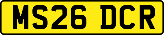 MS26DCR