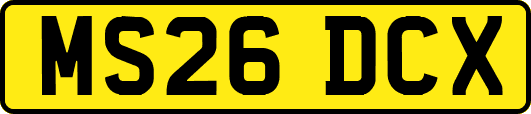 MS26DCX