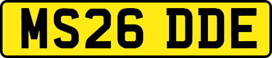 MS26DDE