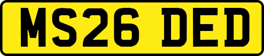 MS26DED