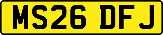 MS26DFJ
