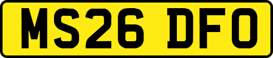 MS26DFO