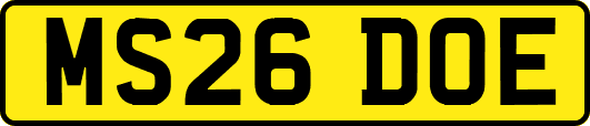MS26DOE