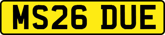 MS26DUE