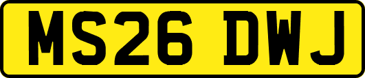MS26DWJ