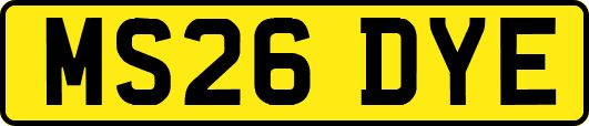 MS26DYE