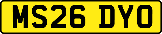 MS26DYO