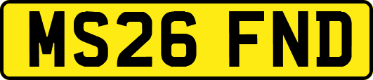 MS26FND