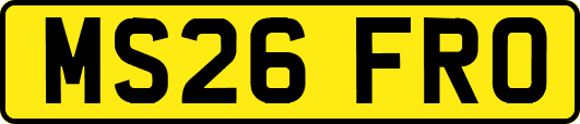 MS26FRO