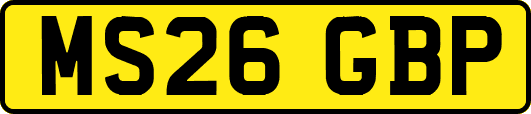 MS26GBP