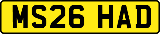 MS26HAD