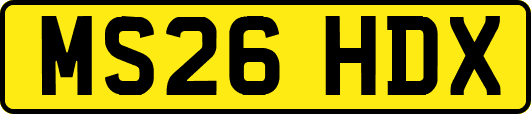 MS26HDX