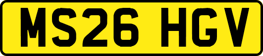 MS26HGV