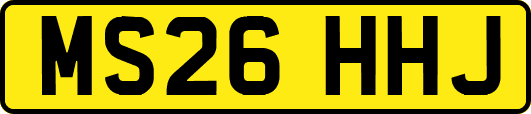 MS26HHJ