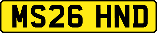 MS26HND