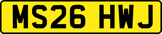 MS26HWJ