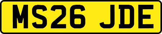 MS26JDE