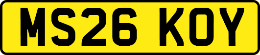 MS26KOY